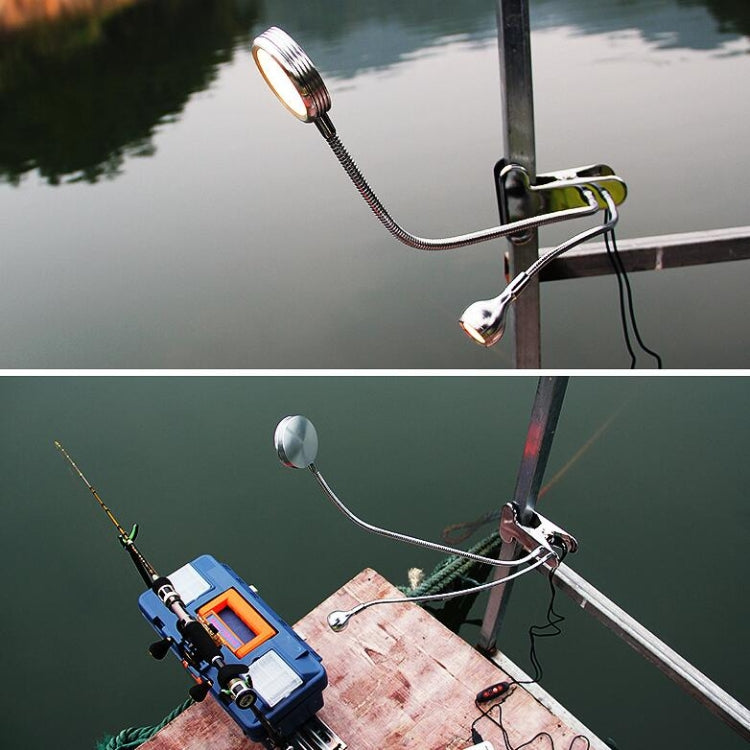 Raft Fishing Lights Night Fishing LED Lure Lights Pull Bait Lights, Pole Light, Fish Lure Light, Lure Fish Lighting Integrated Lamp