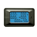 100A Household Multifunctional Watt-hour Meter AC Digital Voltage and Current Meter Power Monitor, 100A