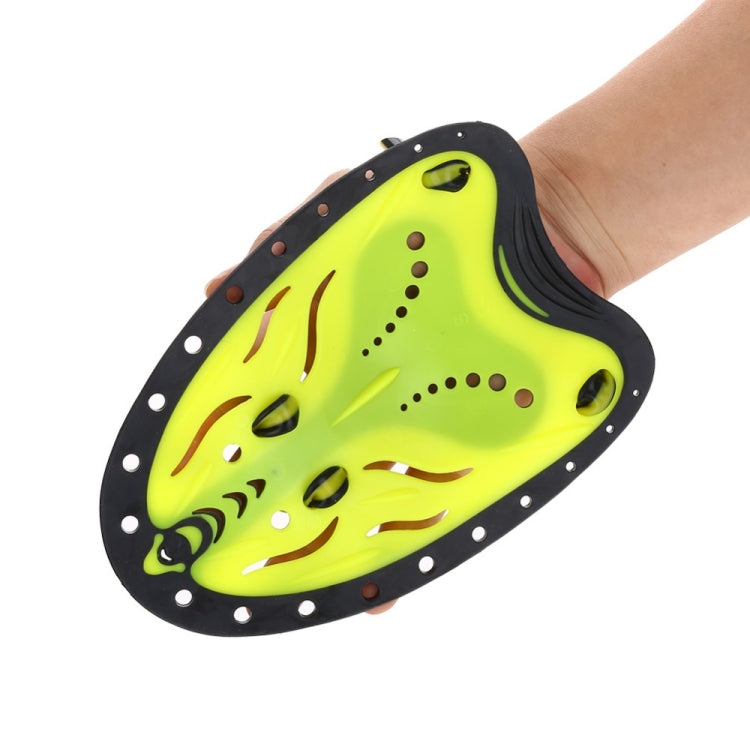 TP200 Two-color Swimming Hand Webbed Swimming Practice Equipment for Beginners, Children S, Adult L