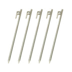 Outdoor Durable 30cm Stainless Steel Camping Awning Tent Stakes Pegs for Camping Travel Tent Accessor