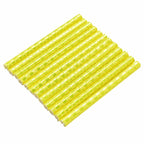 2 BAGS Bicycle Mountain Bike Riding Wheel Rim Spoke Mount Clip Tube Warning Light Strip Outdoor Reflector, Yellow, Blue, Green, Orange, Red, Silver