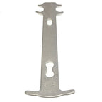 2pcs Bicycle Chain Wear Indicator Checker Mountain Road Bike MTB Chains Gauge Measurement Ruler Cycling Replacement Repair Tool, CHAIN-001