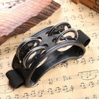 Aluminum Percussion Cajon Foot Bell, Size: 10 x 8 x 4cm