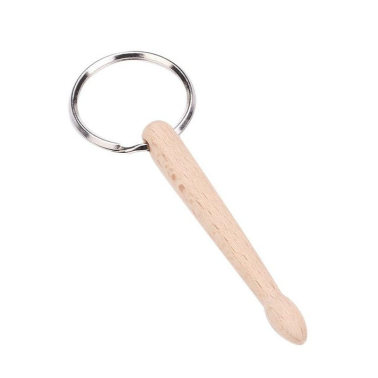 Mini Drumsticks Keychain Beech Drum Sticks Percussion Music Gift