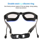 YJ003 Electroplating HD Anti-fog Swimming Glasses Waterproof Diving Equipment for Man and Women, YJ003 (Black), YJ003 (Gray), YJ003 (Red), YJ003 (Blue), YJ003 (Purple), YJ003 (Green)