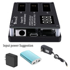 Micro USB 3 PCS Battery Charger for Insta360 ONE X Panoramic Camera, Eu Plug, Us Plug
