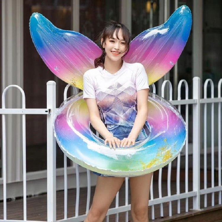 PVC Sequin Rainbow Swimming Ring, PVC Swimming Ring (Mermaid), PVC Swimming Ring (Crown)