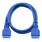50cm USB3.0 cable motherboard 20pin cable mother-to-female extension conversion F-F