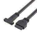 50CM USB3.0 20P To USB Type-C Mother Chassis PCI Bit Baffle Wire