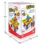 Outdoor Sandy Beach Table Toys Set for Kids, Beach Table(Tree and Round Table), Beach Table(Dolphin and Round Table), Beach Table(Tree and Square Table), Beach Table(Dolphin and Square Table)