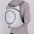 Nylon Waterproof Collapsible Backpack Women Men Travel Portable Comfort Lightweight Storage Folding Bag
