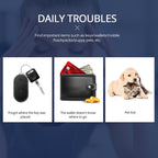 Keyfinder Wallet Dog Cat kids GPS locator anti lost keychain Smart Search Bluetooth Tracker Tag, Smart Search White, Smart Search Black, Smart Search Blue, Smart Search Green, Smart Search Red