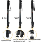 BEXIN Portable Mobile Phone SLR Camera Photography Monopod Holder Selfie Mount Alpenstock Pole, P-264, P-264A, P-264B