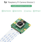 Waveshare For Raspberry Pi Camera Module 3, High Resolution, Auto-Focus 12MP, IMX708, FOV Optional, 23943, 23943