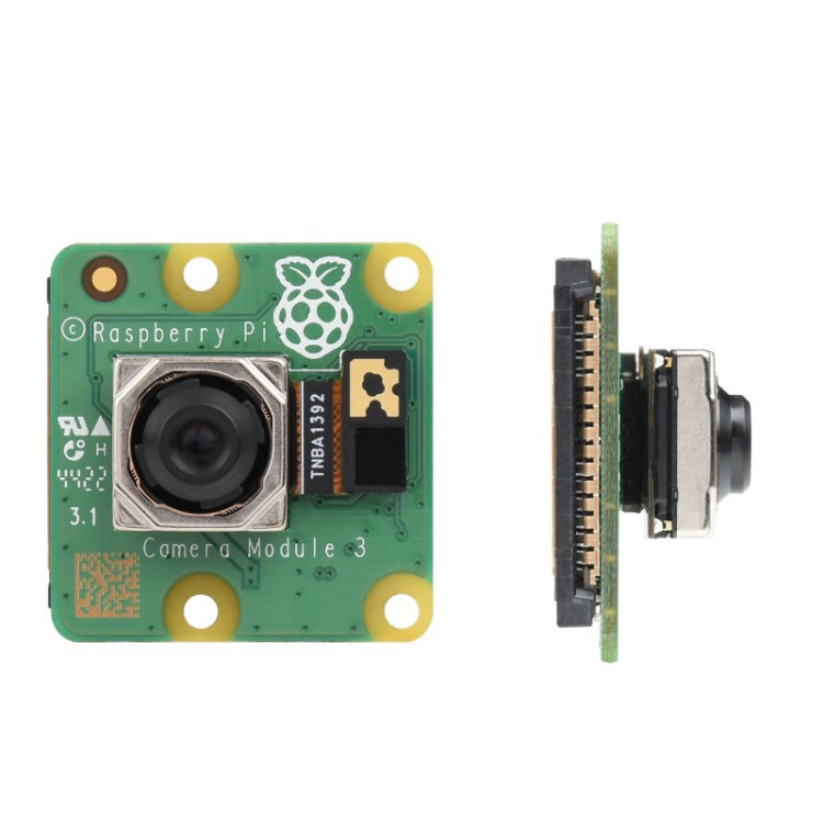 Waveshare For Raspberry Pi Camera Module 3, High Resolution, Auto-Focus 12MP, IMX708, FOV Optional, 23943, 23943