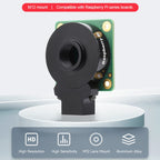 For Raspberry Pi Camera M12, 12.3MP IMX477R Sensor, High Sensitivity Camera Module, 23945