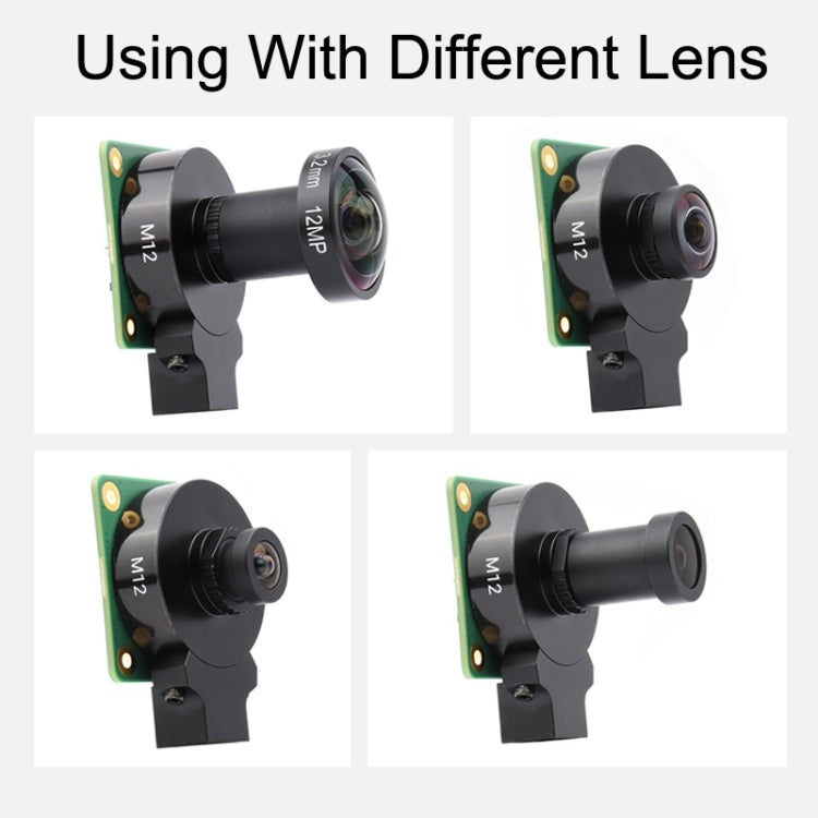 For Raspberry Pi Camera M12, 12.3MP IMX477R Sensor, High Sensitivity Camera Module, 23945