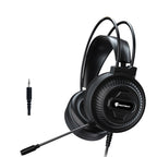 PANTSAN PSH-400 USB Computer Head-Mounted Luminous RGB Wired Headset, 3.5mm Single Plug, 3.5mm Black, 3.5mm Pink, 7.1 USB