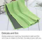 Absorbent Polyester Quick-drying Breathable Cold-skinned Fitness Sports Portable Towel, 40x80 Aluminum Foil Bag, 30x100 Aluminum Foil Bag, 30x100 Zippered Bag, 40x80 Round Cask
