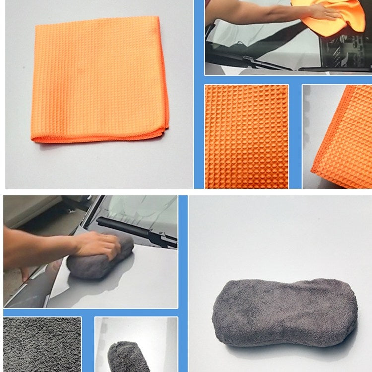 10 in 1 Car Cleaning Tool Car Wash Beauty Tool Set, 10 in 1
