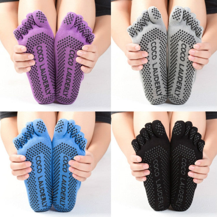 Solid Color Non-slip Sweat-absorbent Yoga Socks Split Toe Socks for Women, Socks Watermelon Red, Socks Blue, Socks Open Toe Black, Socks Open Toe Blue, Socks Open Toe Purple, Socks Open Toe Watermelon Red, Socks Open Toe Gray, Socks Black, Socks Gray  ...