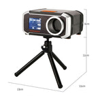 WoSporT LCD Screen Display Chronograph Speed Tester, APP Bluetooth Synchronization Eight Languages Show Speed Measurement