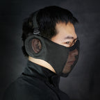 WoSporT Half Face Metal Net Field  Ear Protection Outdoor Cycling Steel Tactical Mask