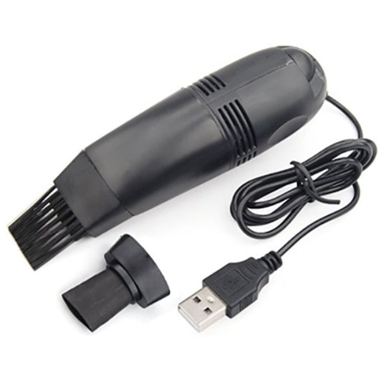 Mini USB Desktop Table Keyboard Vacuum Cleaner with Brushes