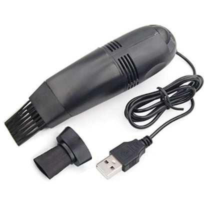 Mini USB Desktop Table Keyboard Vacuum Cleaner with Brushes