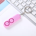 5 PCS 120dB Loud Volume Women Anti-Wolf Alarm Keychain, Random Color Delivery