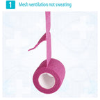 Self-adhesive Elastic Bandage for Sports, 450 x 2.5cm, 450 x 5cm, 450 x 7.5cm, 450 x 10cm