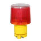 Night Solar Warning Construction Safety Warn Flash Lights Signal Light, Screw (Red), Sleeve (Red), Slim handle (Red), Magnet (Red), Crude (Red)