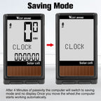 WEST BIKING Wireless Solar Code Table Mountain Road Bike Large Character Code Table Five Language Waterproof Speedometer, WEST BIKING Speedometer