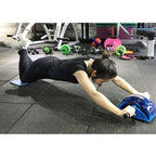 Resilient Four-wheel Abdomen Wheel with Gear, Resilient Ab Wheel with Gear