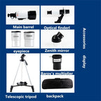 70400 Astronomical Telescope High Power HD Night Vision Telescope, 70400