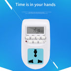 AL-06  220-240V  Digital Timer  Switch Socket,Germany Plug