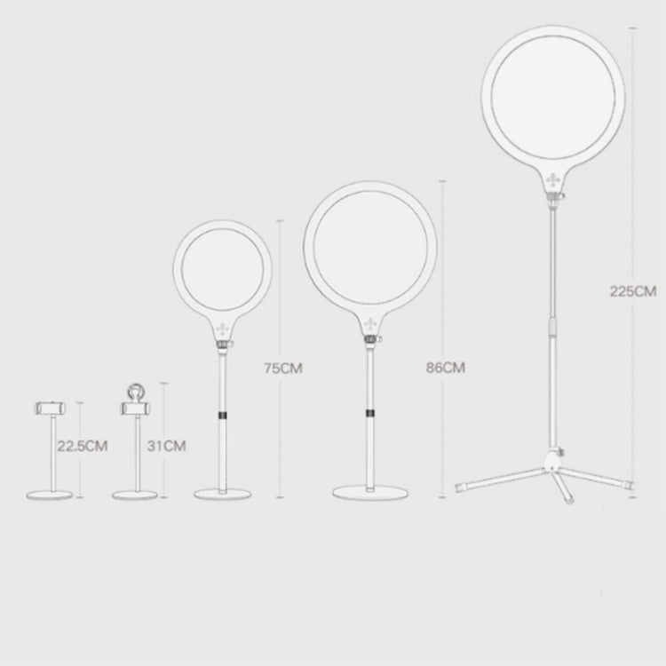 Live Broadcast Photography Desktop Beauty Fill Light Bracket, Medium Version, Medium Version+Bracket, Medium Version+Cooling Bracket, Large Version, Large Version+Bracket, Large Version+Cooling Bracket