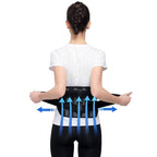 WOOTSHU WT-Y81 Breathable Lumbar Spine Steel Plate Lumbar Disc Waist Double Compression Strained Waist Protector, M, L, XL