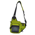 Outdoor Fishing Supplies Oxford Cloth Tricolor Fishing Crossbody Bag