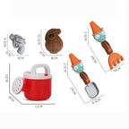 7-piece Children Beach Water Toy, 7 in 1 Beach Water Toy