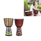 African Drum Children Kindergarten Percussion Instruments Sheepskin Tambourine, Random Delivery, Small 8 In Engraved, Standard 8 In Engraved, Big 8 In Engraved, Small 10 In Engraved, Standard 10 In Engraved, Big 10 In Engraved, Small  12 In Engraved   ...