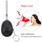 120dB Key Anti-lost Alarm Anti-wolf Alarm with LED Light