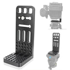BENXIN L130A Universal Vertical Clapper Is Suitable For SLR Stabilizer Quick-install Plate Tripod Hydraulic Head Vertical Clapper, BEXIN L130A