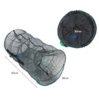 Spring Cage Fishing Net Automatic Folding Shrimp Cage Round Spring Fish Net, Special Mesh Large, Encrypted Mesh Large