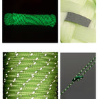 5mm Diameter Reflective String Windproof Tent Rope Line Camping Rope Reflective Tent Ropes, 5mm Diameter
