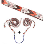 Outdoor Camping Tent Storage Lanyard Lengthened Bundled Clothesline, Brown, Green, Pink, Black