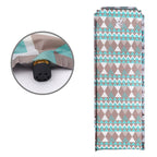 Double Air Hole Automatic Inflatable Pad Outdoor Camping Tent Pad Moisture-Proof Stitched Lunch Break Sleeping Pad, 182x60cm Orange, 182x60cm Navy Blue, 182x60cm Gray Blue, 182x60cm Red Yellow