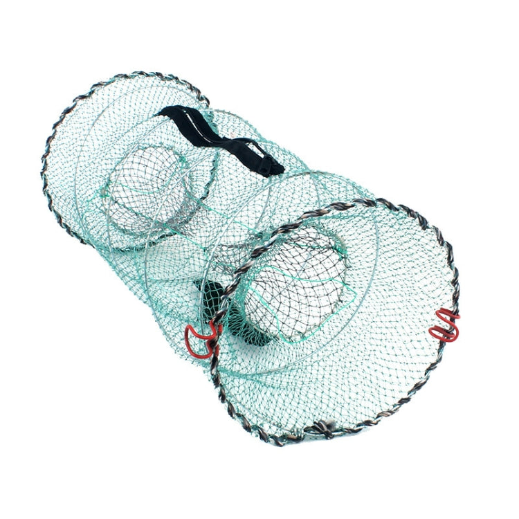 Spring Crab Cage Fishing Net Round Folding Fishing Net, Small