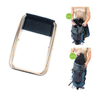 CLS 7075 Aluminum Alloy Fishing Chair Portable Camping Train Stool, Size: 24.8x22.5x27cm, CLS 7075(Ocean), CLS 7075(Scorching Sun), CLS 7075(Black)