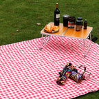 140x200 CM Camping Camping Moistureproof Outdoor Picnic Mat Beach Mat, 200x140cm Purple, 200x140cm Red